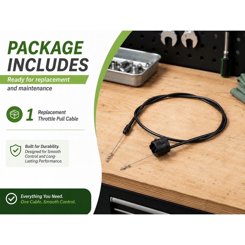 Lawn Mower Zone Control Cable for Engine Repair – Stainless