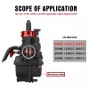 NIBBI PE 24mm Pre-Jetted Racing Carburetor For Yamaha TTR125E TTR125L