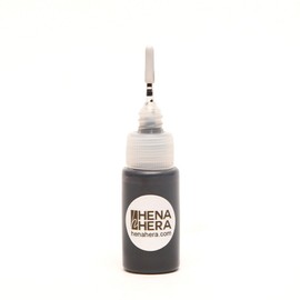 Erasable henna tattoo ink self-tattoo dye material jar type tube type, 5ml, black tube type, 1 piece / 지워지는 헤나타투 잉크 셀프문신 염료재료 단지형 튜브형, 5ml, 블랙튜브형, 1개