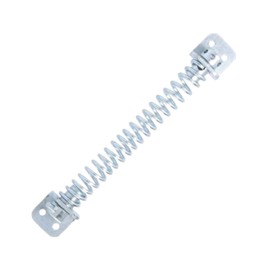 Galvanised 8” 200mm Iron Gate Closure Spring Fully Automatic Adjustable Tension Ideal for – Barn Door, Garden Gate, Vinyl Gates Wooden Gates Garage Gates