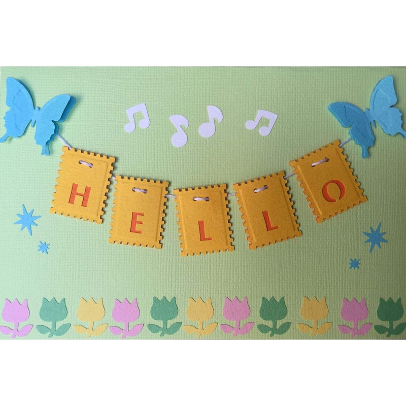 DECOP Embossed Craft Punch 32mm (1.25inch) Butterfly