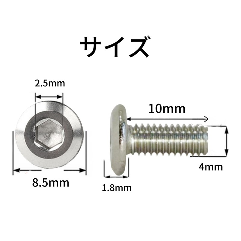 Hex Bolt M4 Bolt Stainless Steel Hex Socket Heavy Duty