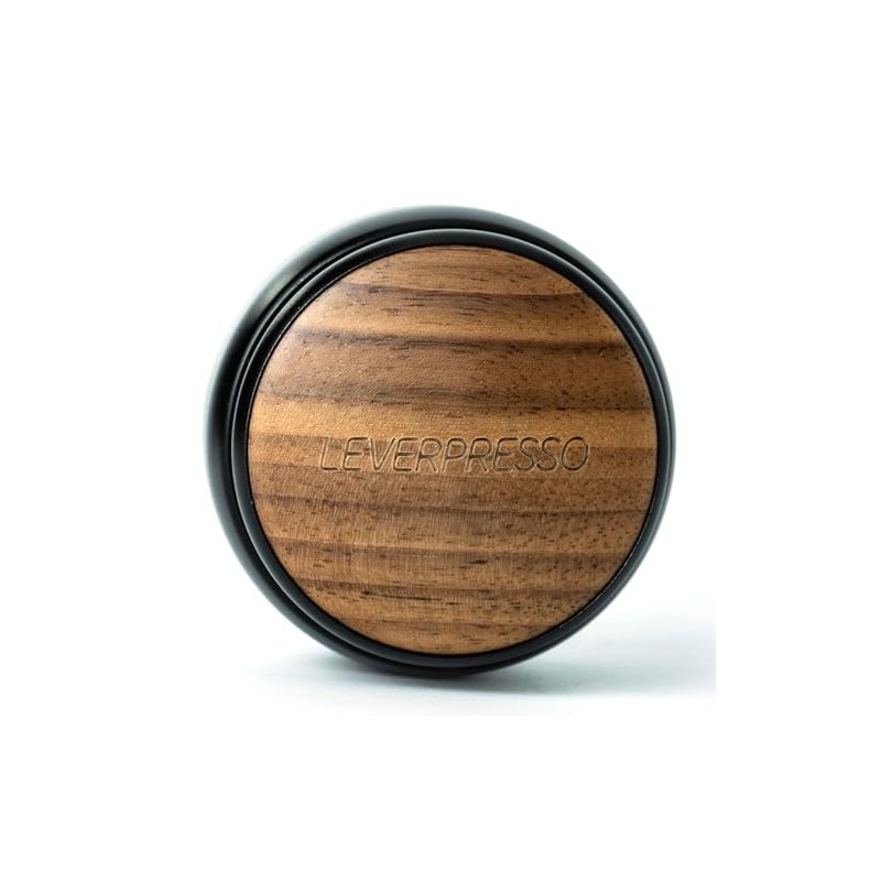 Leverpresso Spring Tamper 51mm – Precision Espresso Tamper with Walnut