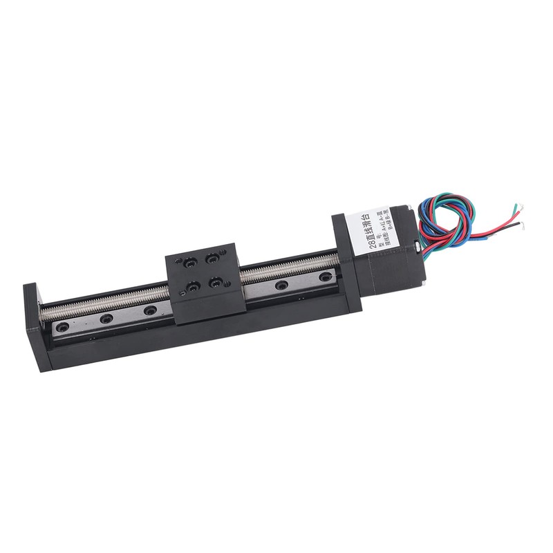 Linear Slide Table Metal Structure Shock Resistant 100mm Stroke (T6x4)