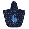 Kids’ Poncho Towel with Hood, Bath and Beach Towel, Navy