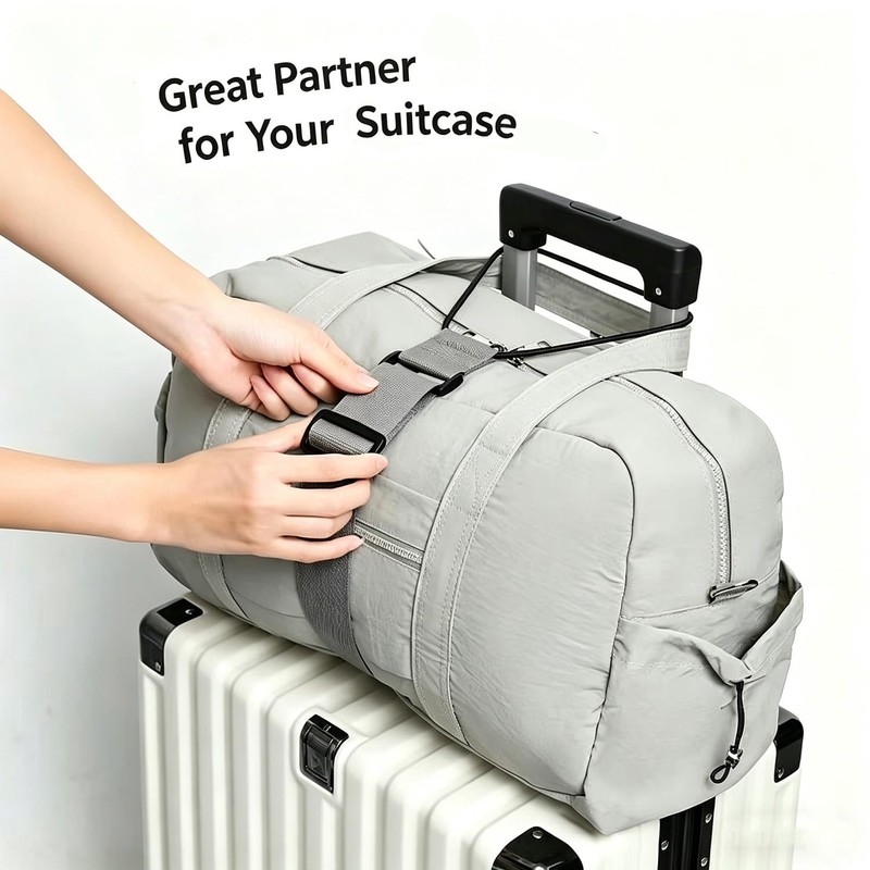 2Pcs Luggage Connector Straps,Flexible Luggage Accessories Elastic Fastening Bag Strap,Multi-Functional