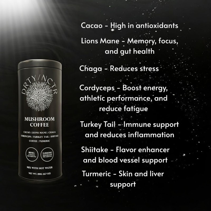 DRTY NCTR Mushroom Coffee