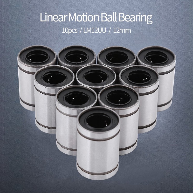 Linear Ball Bearings 10pcs 12mm Linear Ball Bearings LM12UU Ball