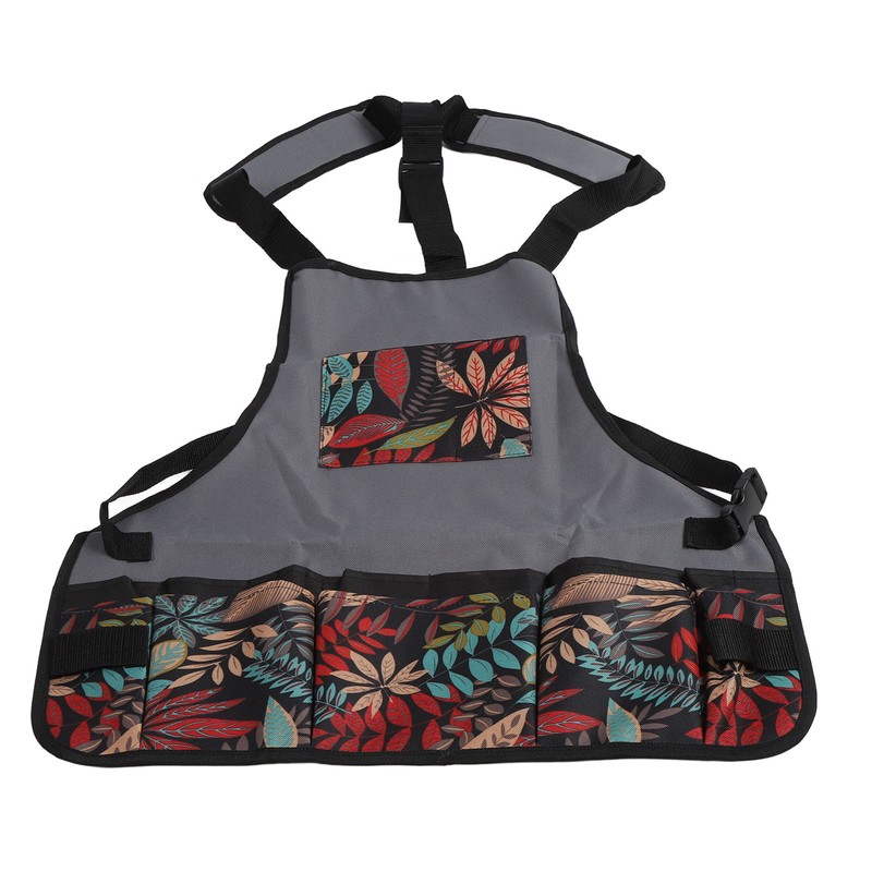 Gardening Apron with Pockets Water Resistant Washable Oxford Cloth Work