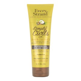 Crema Peinar Cabello Rizado Chino Karité Aceite De Coco Rulo