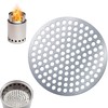 Solo Stove Lost Pellet Drop Prevention Plate, Light, Titan Mesa,