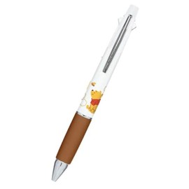 Kamio Japan Jetstream 304558 Honeycomb Winnie the Pooh 4 Color Ballpoint Pen and Mechanical Pen