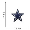 Set of 2 dallas cowboys iron on patch