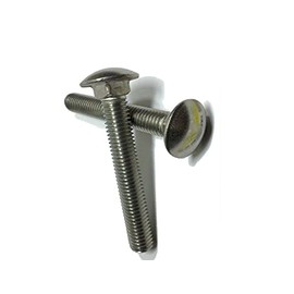 Pr-Mch Package of 250, 1/4-20 x 3" Stainless Steel Metal Carriage Bolt 18-8/304 Set Kit #DR-D6651D