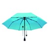 Euroschirm - Göbel Stick Umbrella marine/oliv/royal/eisblau Size:standard size