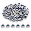 Powlankou 100 Pieces M5 x 0.8mm 304 Stainless Steel Self-Lock