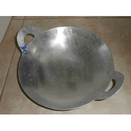 Airplane Aluminum Vietnamese pancake wok 9.5" (Chảo chiên bánh xèo).