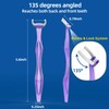 RAZOKO Flosser Kit, Shred-Resistant, Insert & Rotate 90° to 135°