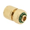 Brass Coupling Box with Hose Connection 13 (1/2 Inch) mm,