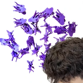 【KOREWA】[No Salon Needed!] Men's Hair Perm Rods Self-Perm Clips Hair Curler Rollers 25pcs Easy Home Perm Time-Saving Spiral Perm Twist Perm Salon-Quality Perm (For Short Hair (Hair Length: 3-6cm / Fit