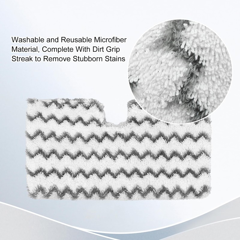 6 Pack Steam Mop Replacement Pads for Shark S3500 Series