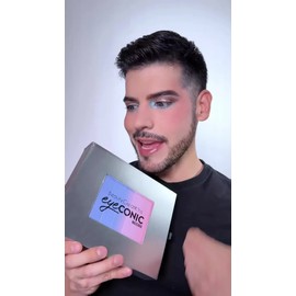 Beauty Creations - Eyeconic Rímel Máscara De Pestañas Mega Volume, Volumen Dramático Que Alarga Con Cepillo De Fibra De Nylon, Color Negro, Vegano Y