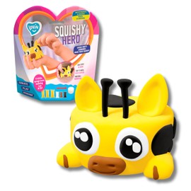 Lovin Create Your Own Squishy Giraffe - Air Dry Clay Kit with 6 Modelling Clay Sticks, Sponge Base, 1 Modelling Tool - Play Dough Arts and Crafts for Kids Age 3 Years Plus