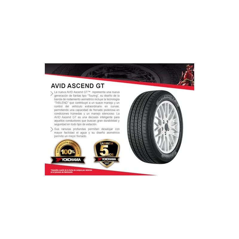 Yokohama 225/40R18 92V ASCEND GT BW