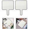 koundeneko Dry Erase Board, Handheld, Answer Board, Set of 2,