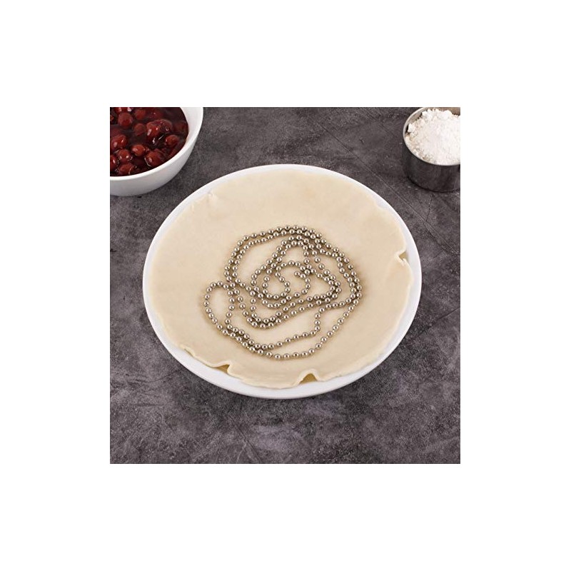 Mrs. Anderson's Baking Pie Weights | Stainless Steel Stoneware Beads