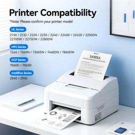 TN420 Toner Cartridge Black 2-Pack Replacement for Brother TN450 TN420 TN-450 TN-420 Toner Compatible with HL-2270DW HL-2280DW HL-2230 MFC-7360N MFC-7860DW DCP-7065DN Intellifax 2840 2940 Printer