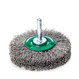 Lessmann 417363 Entrostung Wire Brush, Stainless Steel 70 mm x 18 mm x 6 mm