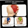 ORFOFE 3pcs Stress Balls Hand Therapy Exercise Balls for Strength