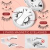Higu clace Magnetic Eyelashes, Magnetic Eyelashes Without Eyeliner, Magnetic Eyelashes