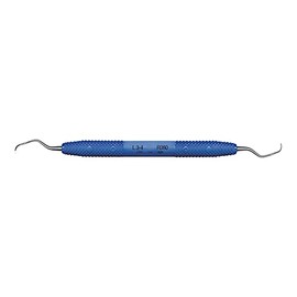 PDT R080 Universal Curette, 3/4 Langer, Double End, Nautical Blue