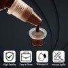 Rifrpha 300 PCS Transparent Tattoo Ink Cups Disposable Ink Pigment