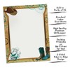 PaperDirect Western Dusty Boots Stationery, Letters, Cards, Invites, Border Papers,