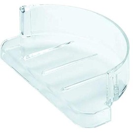 Home Repair Parts Clear Plastic Soap Tray - 5 Pack