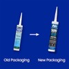 Black Aquarium Silicone Sealant - 10.2 Fluid oz Cartridge