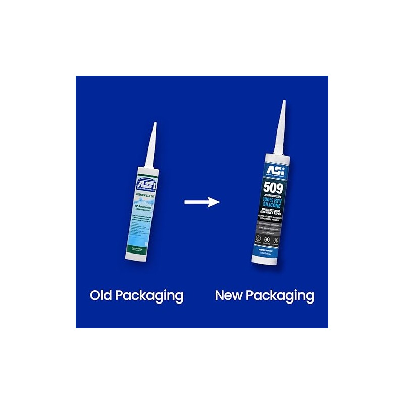 Black Aquarium Silicone Sealant - 10.2 Fluid oz Cartridge
