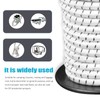 6 mm x 10 m White & Black Elastic Safety