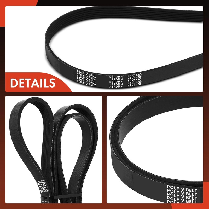 A-Premium Engine Serpentine Drive Belt Compatible with Ford F-150 F150