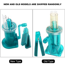 Caiqinlen Hand Operated Knitting Machine Knitting Mill Sewing Tool Carver Grain Mill Small Knitting Machine Tools Practical Hand Operated Knitting Machine for Sweater for Bracelets