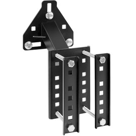 Happybuy Tire Holder, Utility Trailer Tire Bracket, Supports up to 160 lbs, Compatible with 4, 5, 6, & 8 Lug Wheels for 4" to 6.5" Bolt Configurations