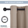 PONY DANCE Bathroom Curtains Window - Tie Up Shade Thermal