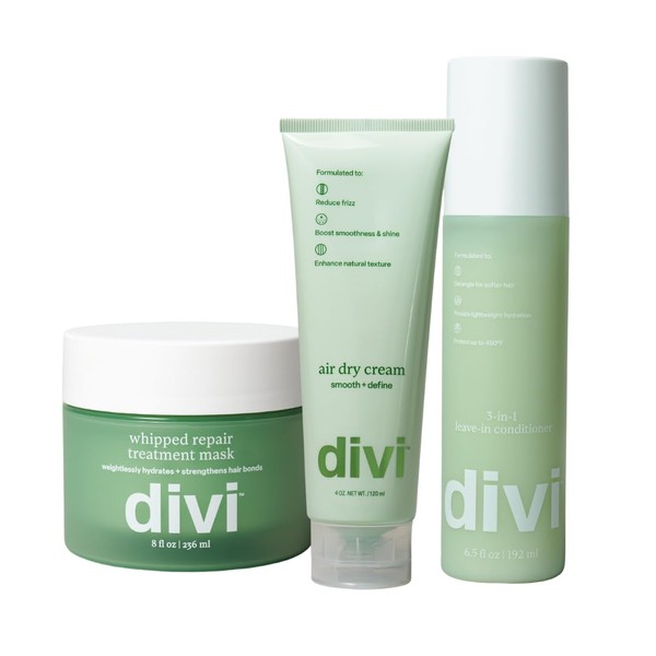 divi divi Hair Care Styling Set, Shower Routine with Repair