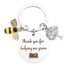 Thank You Teacher Gifts, Keyring Teacher Leaving Gifts, Teaching Assistant Gift, End of Year Gifts for Teachers, Teacher Graduation Gifts, Retirement Gifts for Teachers Headteacher Teacher Assistant