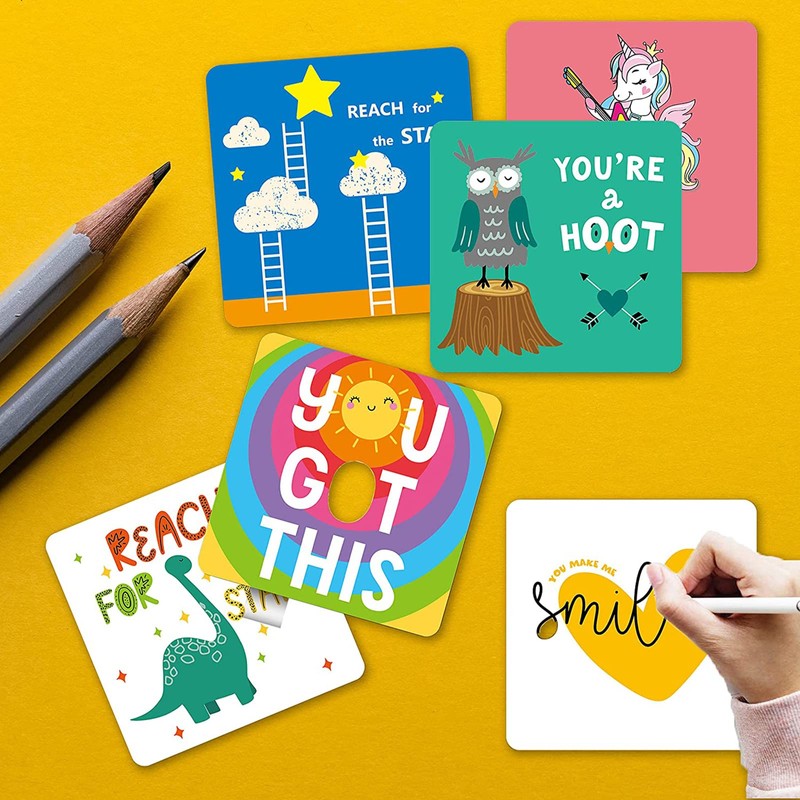 SYCARON Lunch Box Notes for Kids, 60Pcs Back to School