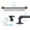 Bailoo Industrail Pipe Pot Pan Rack, Wall mount Pot hangers