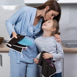 Preboun 6 Pcs Witchy Kitchen Towels Boho Gothic Dish Towels Mushroom 24 x 16'' Sun Moon Star Butterfly Decor for Kitchen Farmhouse Bathroom Retro Decorative Gifts(Elegant Color,Moon Sun and Star)